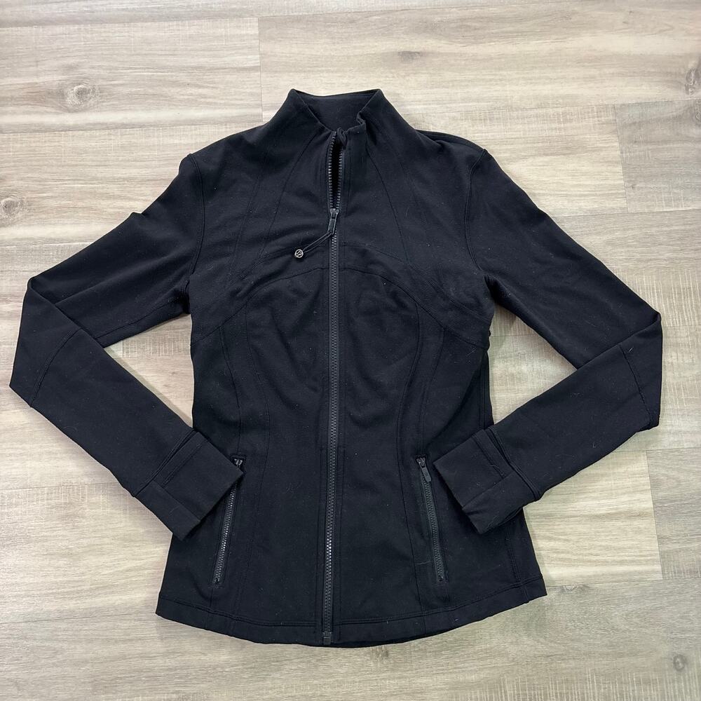 Lululemon Luon Define Jacket Women Size 6 Black
